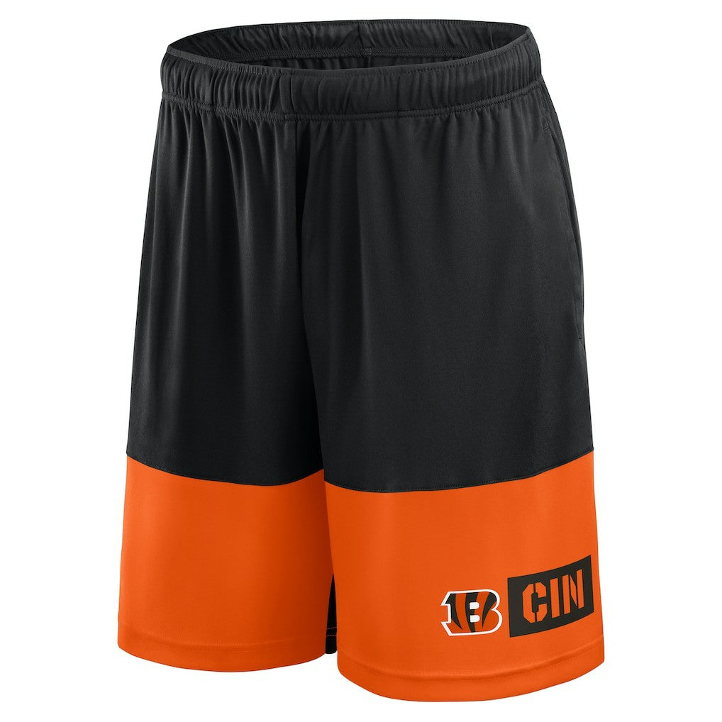 Cincinnati Bengals Logo Athletic Best of the Best Shorts Black
