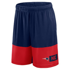 New England Patriots Logo Athletic Best of the Best Shorts Navy