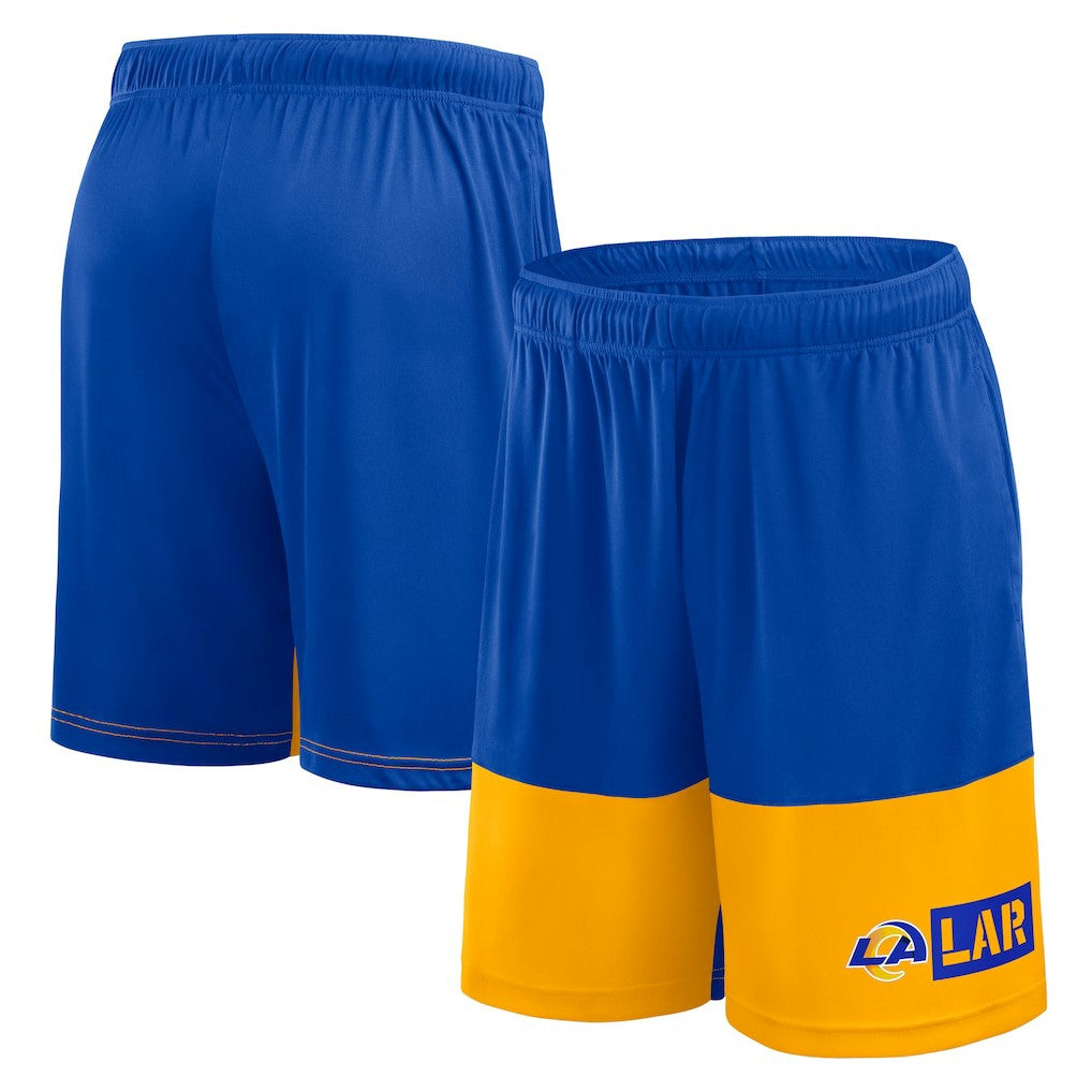 Los Angeles Rams Logo Athletic Best of the Best Shorts Royal