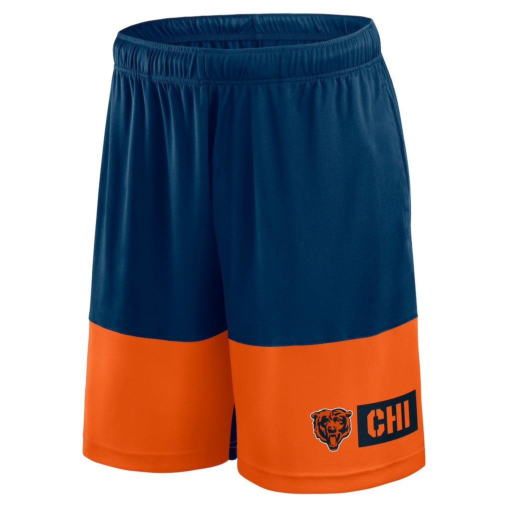 Chicago Bears Logo Athletic Best of the Best Shorts Navy