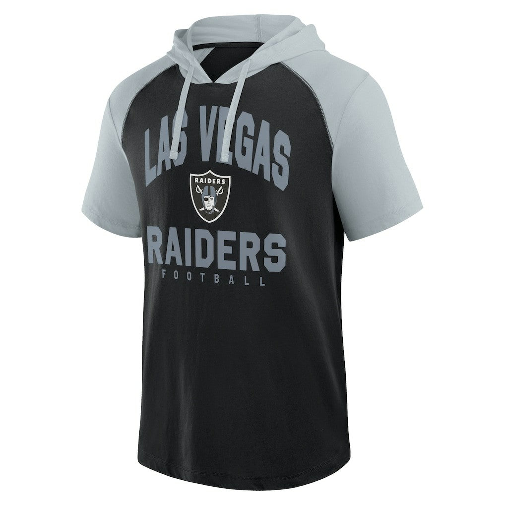 Las Vegas Raiders Logo Athletic Prime Hoodie T-Shirt Black