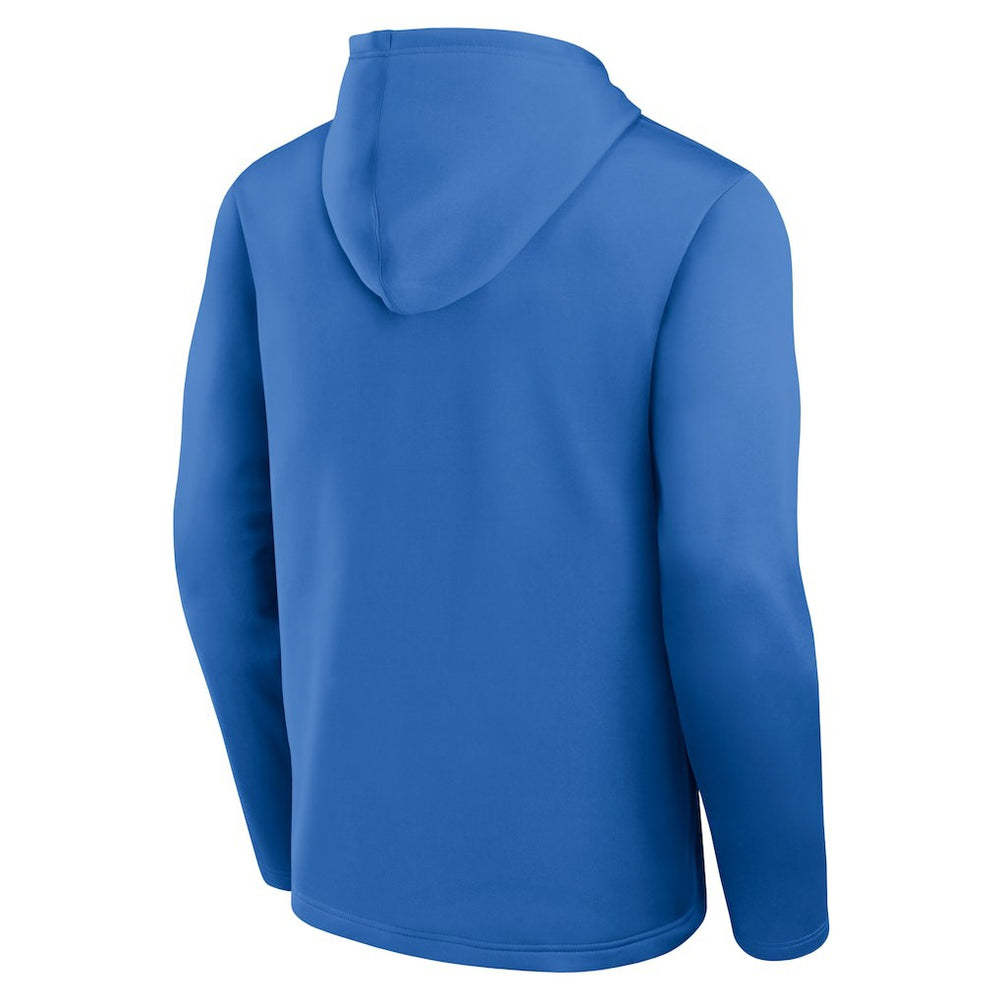 Los Angeles Chargers Logo Athletic Head Start Pullover Hoodie Powder Blue