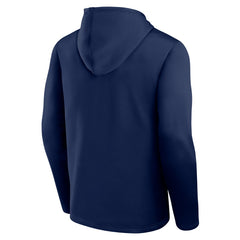 Tennessee Titans Logo Athletic Head Start Pullover Hoodie Navy