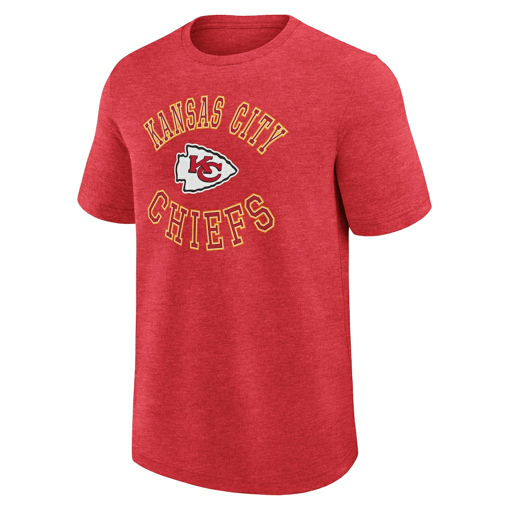Kansas City Chiefs Logo Athletic Success T-Shirt Heather Red