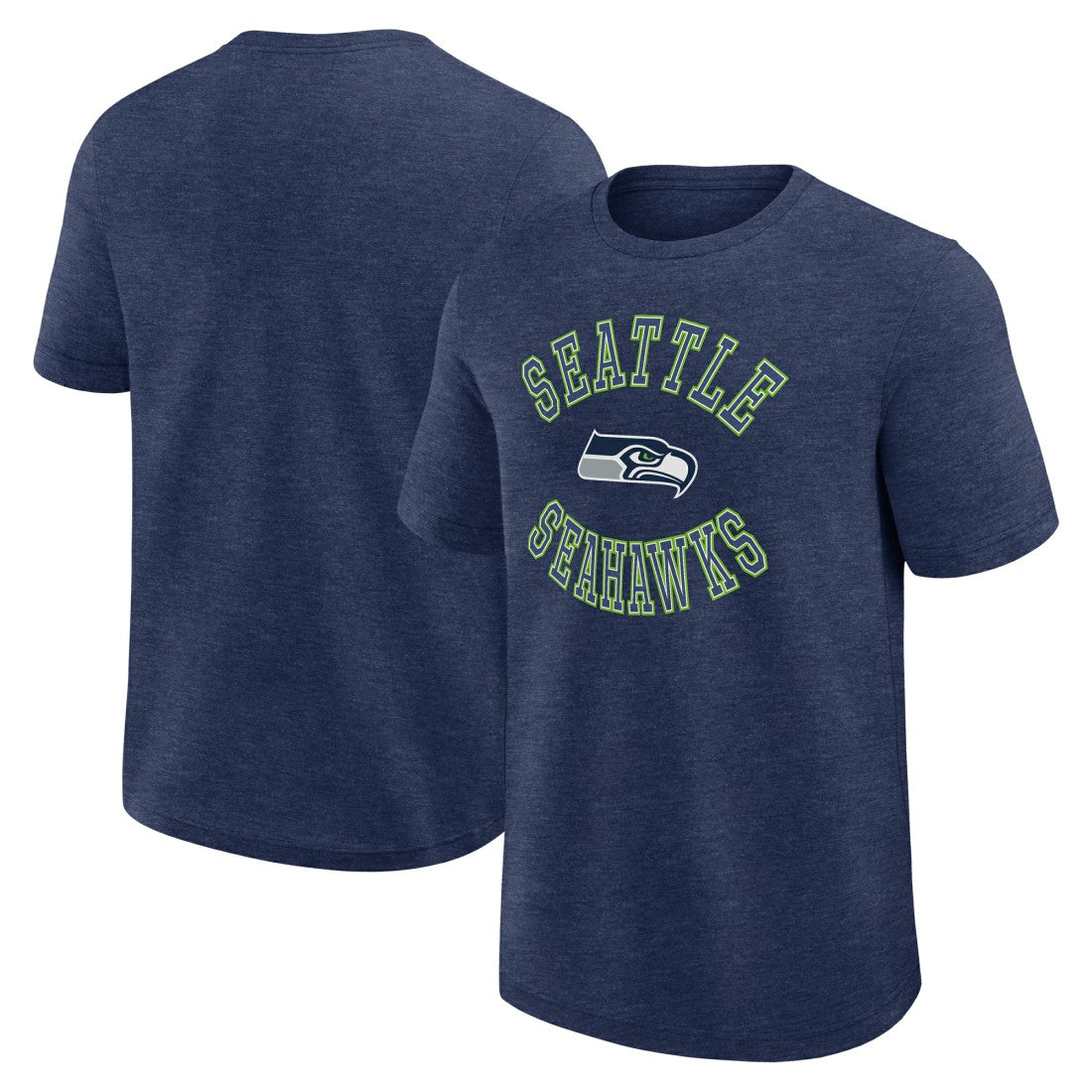 Seattle Seahawks Logo Athletic Success T-Shirt College Navy