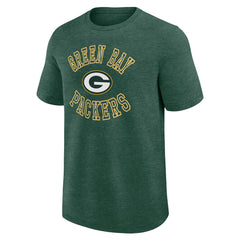 Green Bay Packers Logo Athletic Success T-Shirt Heather Green