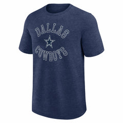Dallas Cowboys Logo Athletic Success T-Shirt Heather Navy