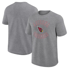 Arizona Cardinals Logo Athletic Success T-Shirt Heather Gray