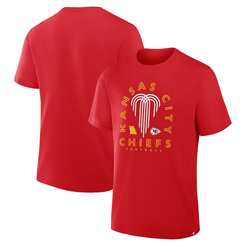 Fanatics Kansas City Chiefs Hometown True Favorite T-Shirt Red