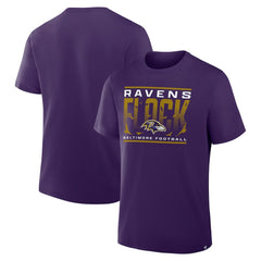 Fanatics Baltimore Ravens Hometown True Favorite T-Shirt Purple
