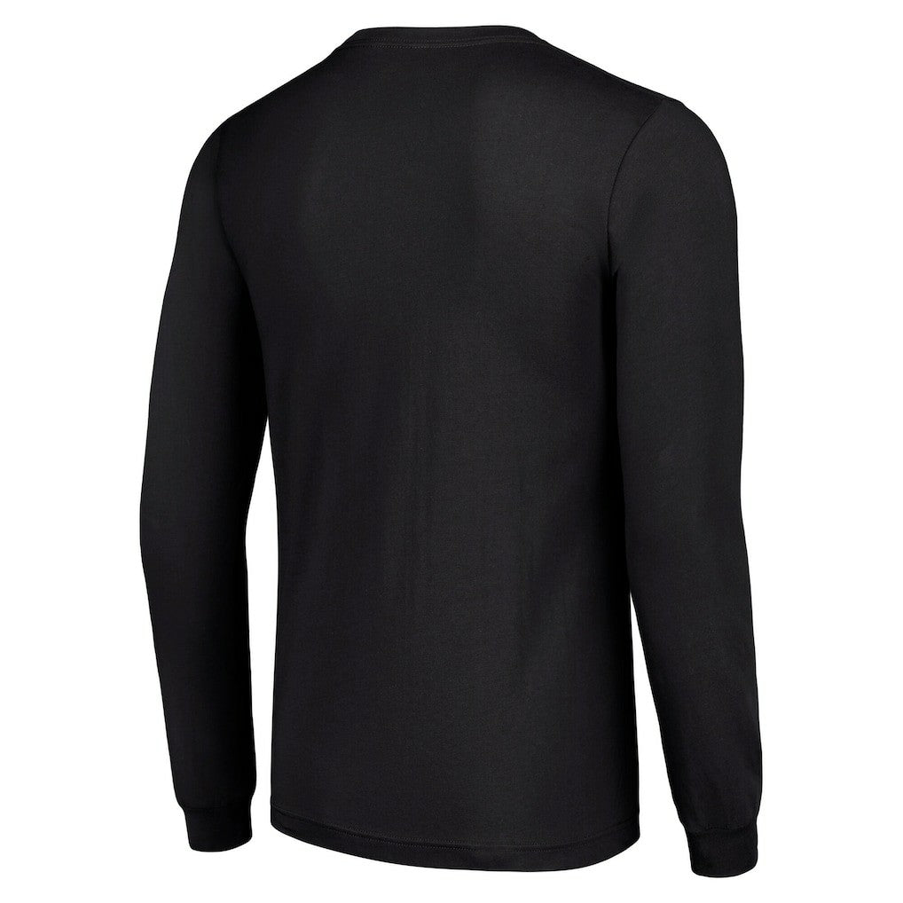 Pittsburgh Steelers Starter Shield Logo Long Sleeve T-Shirt Black