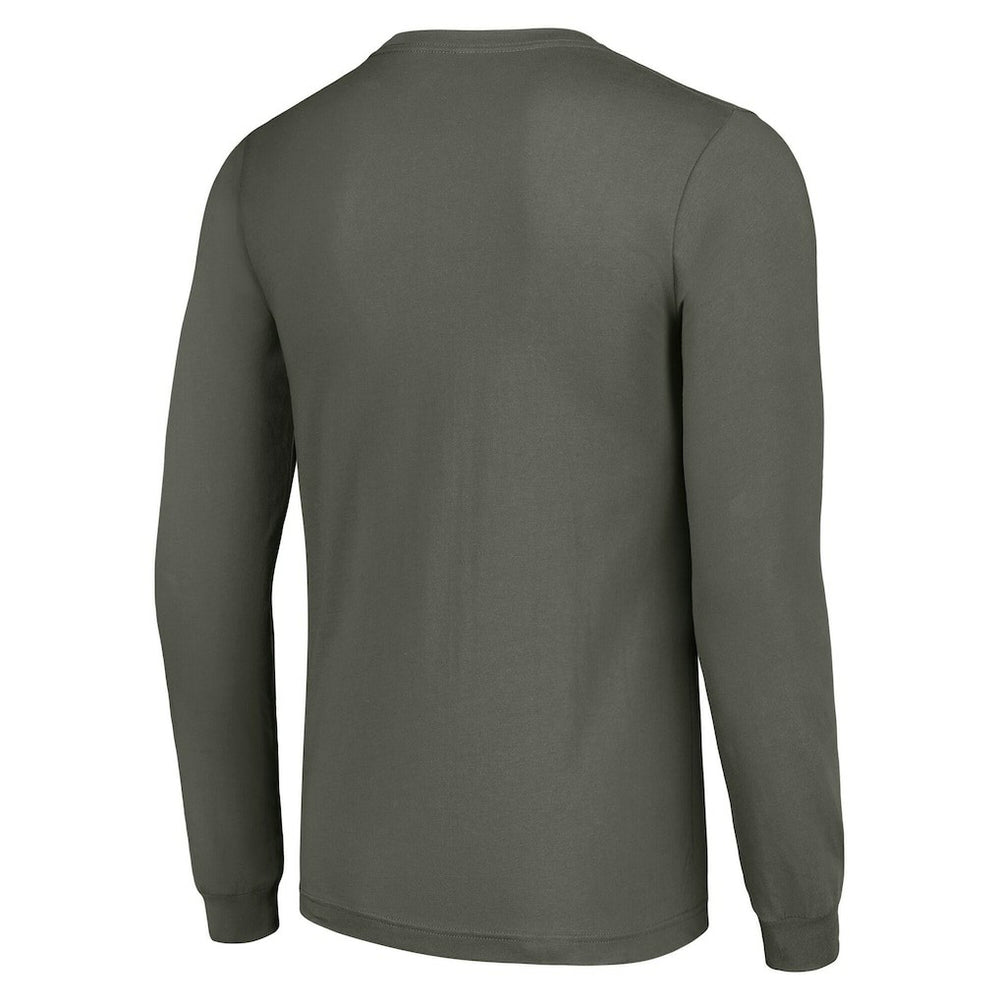 Green Bay Packers Starter Shield Logo Long Sleeve T-Shirt Olive