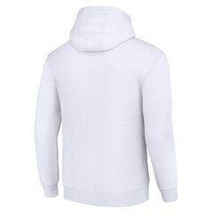 Buffalo Bills Starter Shield Logo Pullover Hoodie White