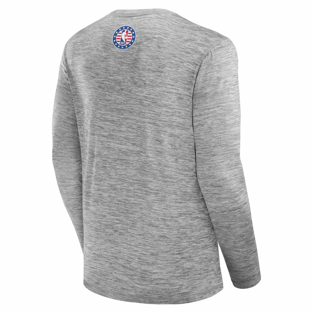 Milwaukee Bucks NBA Hoops for Troops Long Sleeve T-Shirt Heather Gray | Fanatics