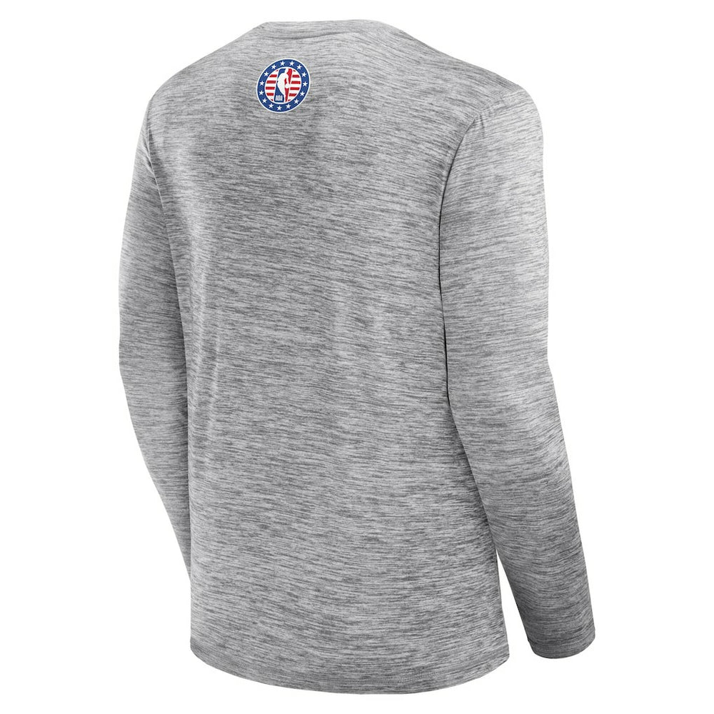 Indiana Pacers NBA Hoops for Troops Long Sleeve T-Shirt Heather Gray | Fanatics for sale