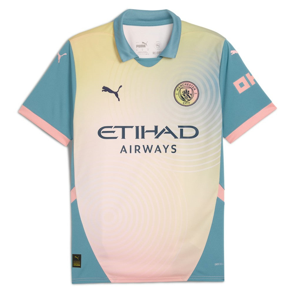 Erling Haaland Manchester City 2024/25 Fourth Replica Player Jersey Blue - Puma
