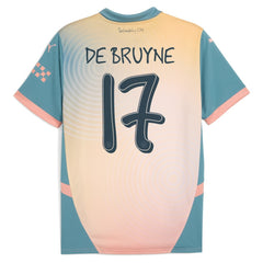 Kevin De Bruyne Manchester City 2024/25 Fourth Replica Player Jersey Blue - Puma Discount