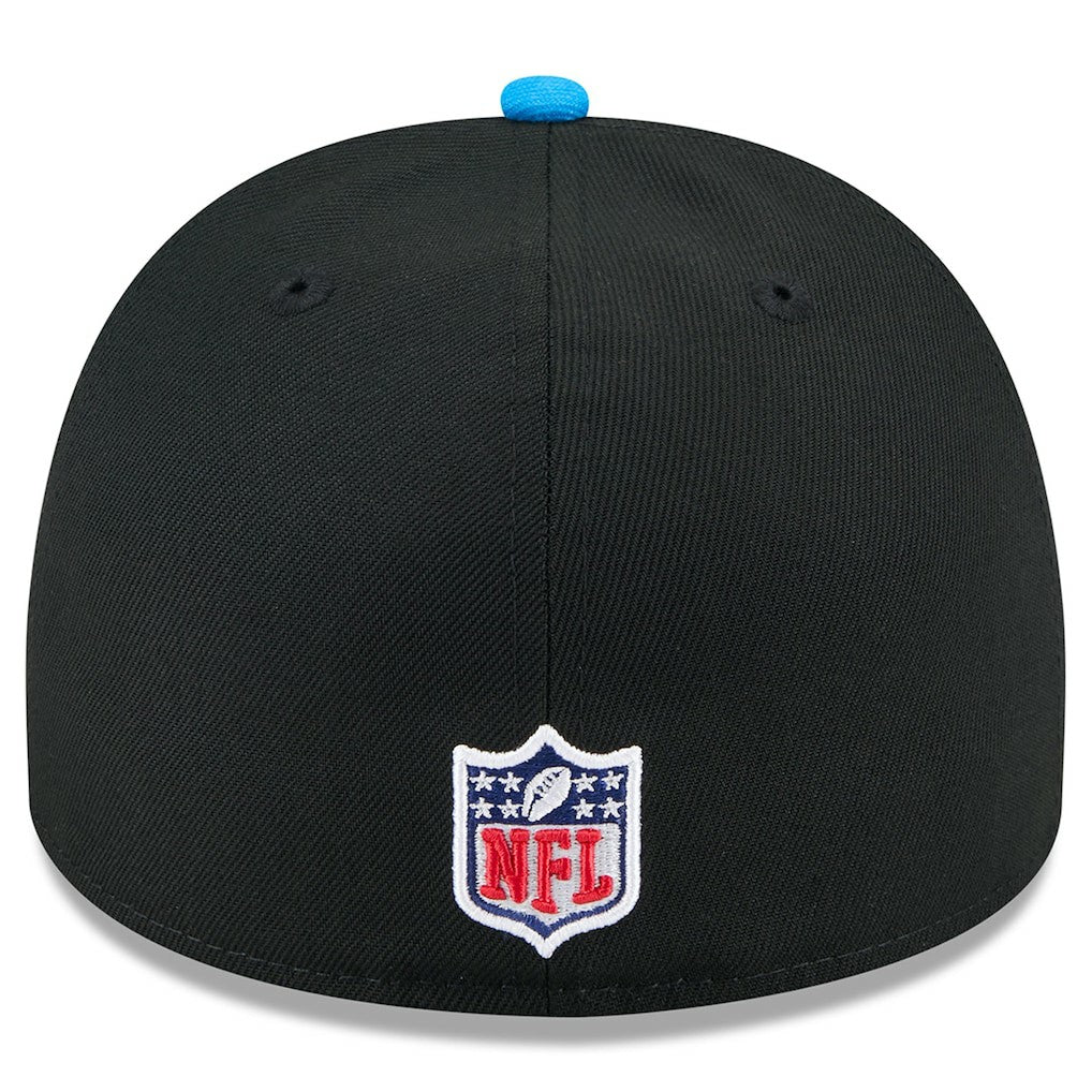 Los Angeles Chargers New Era 2025 NFL Draft On Stage A-Frame 59FIFTY Fitted Hat Black/Powder Blue