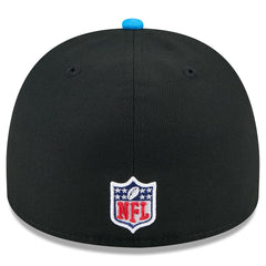 Los Angeles Chargers New Era 2025 NFL Draft On Stage A-Frame 59FIFTY Fitted Hat Black/Powder Blue