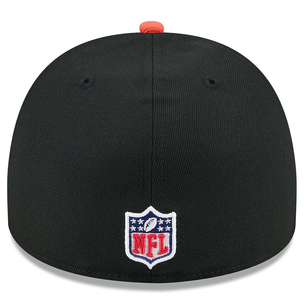 Cincinnati Bengals New Era 2025 NFL Draft On Stage A-Frame 59FIFTY Fitted Hat Black/Orange
