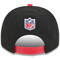 Kansas City Chiefs New Era 2025 NFL Draft A-Frame 9FIFTY Snapback Hat Black/Red
