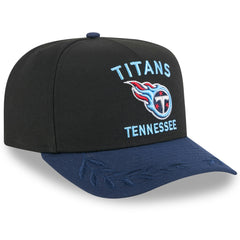 Tennessee Titans New Era 2025 NFL Draft A-Frame 9FIFTY Snapback Hat Black/Navy