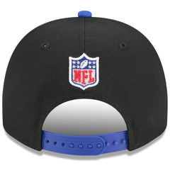 Buffalo Bills New Era 2025 NFL Draft A-Frame 9FIFTY Snapback Hat Black/Royal
