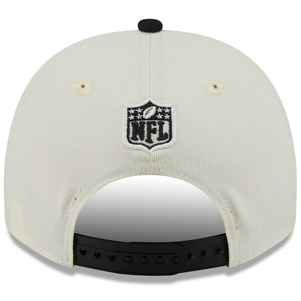 New Orleans Saints New Era 2025 NFL Draft A-Frame 9FIFTY Snapback Hat Cream/Black