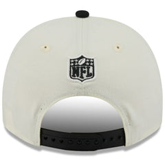 New Orleans Saints New Era 2025 NFL Draft A-Frame 9FIFTY Snapback Hat Cream/Black