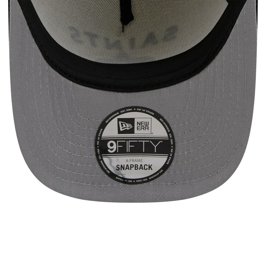 New Orleans Saints New Era 2025 NFL Draft A-Frame 9FIFTY Snapback Hat Cream/Black