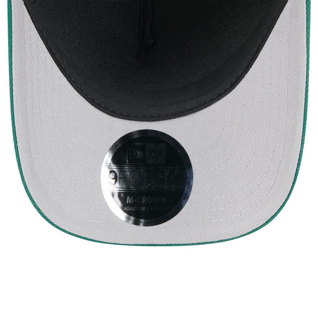 New York Jets New Era 2025 NFL Draft 9FORTY A-Frame M-Crown Adjustable Hat Black/Green