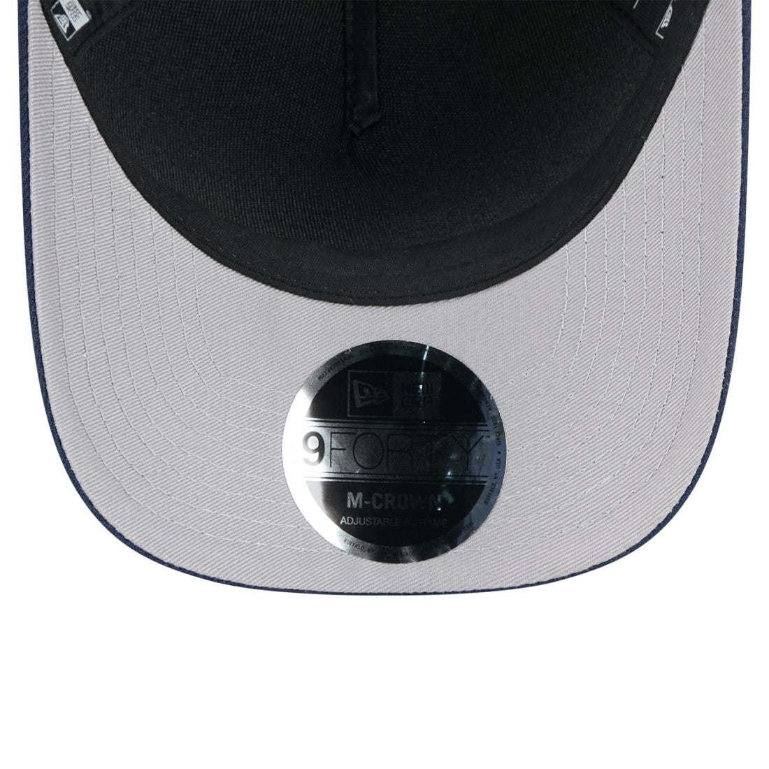 Tennessee Titans New Era 2025 NFL Draft 9FORTY A-Frame M-Crown Adjustable Hat Black/Navy