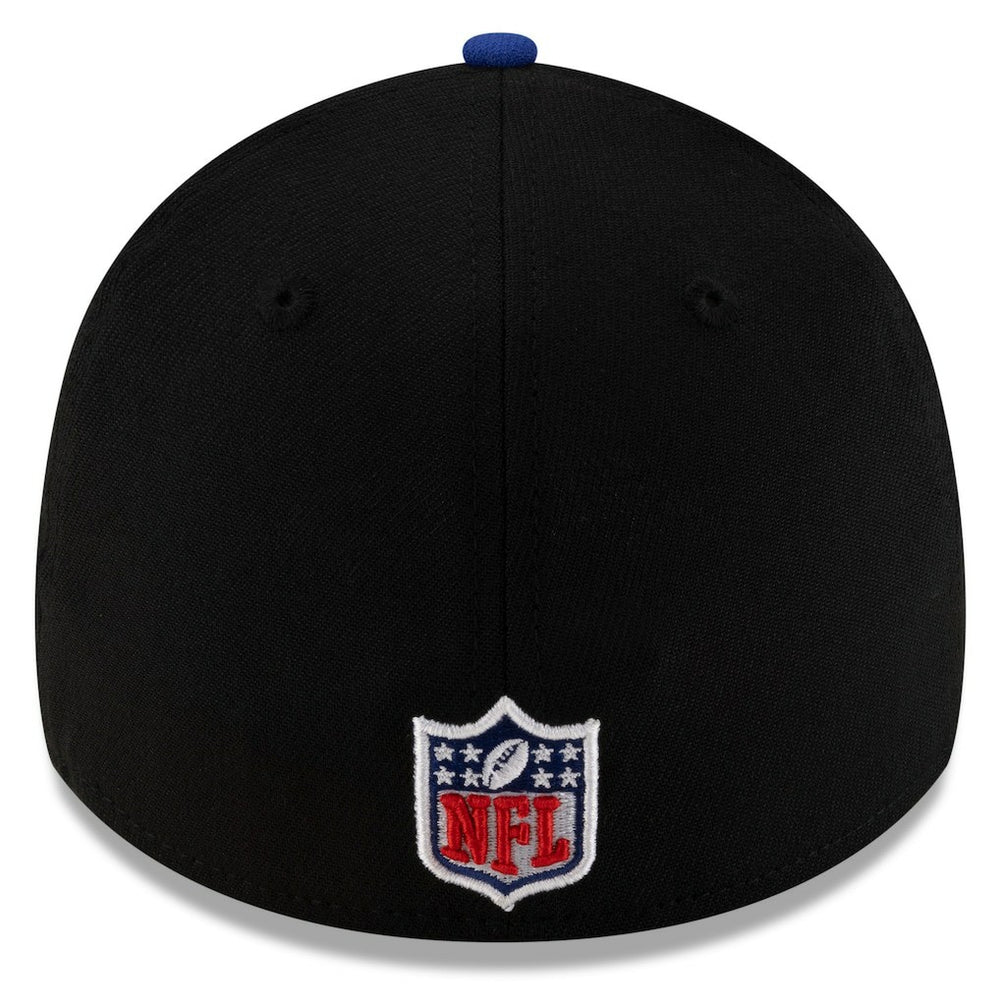 New York Giants New Era 2025 NFL Draft 39THIRTY Flex Hat Black/Royal