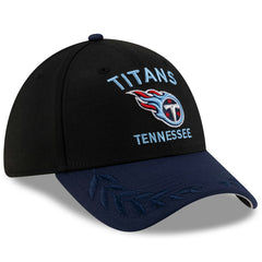 Tennessee Titans New Era 2025 NFL Draft 39THIRTY Flex Hat Black/Navy