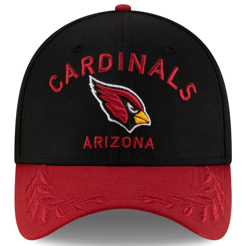 Arizona Cardinals New Era 2025 NFL Draft 39THIRTY Flex Hat Black/Cardinal