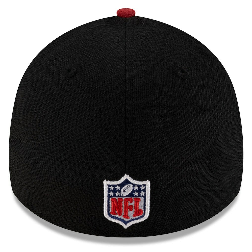 Arizona Cardinals New Era 2025 NFL Draft 39THIRTY Flex Hat Black/Cardinal