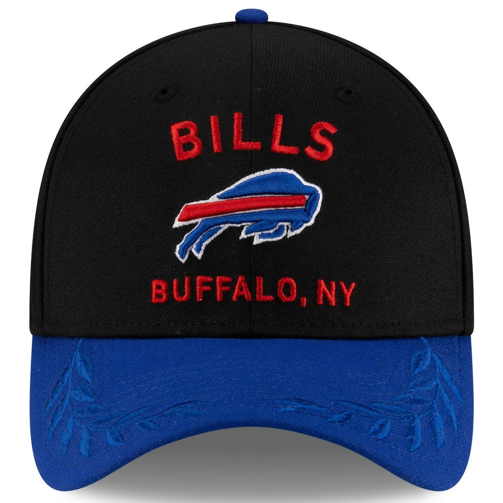 Buffalo Bills New Era 2025 NFL Draft 39THIRTY Flex Hat Black/Royal