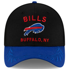Buffalo Bills New Era 2025 NFL Draft 39THIRTY Flex Hat Black/Royal