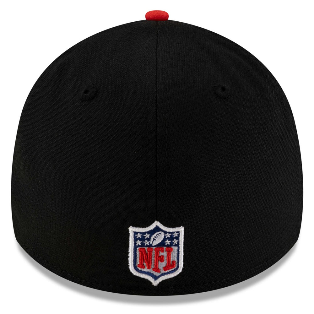 Houston Texans New Era 2025 NFL Draft 39THIRTY Flex Hat Black/Red