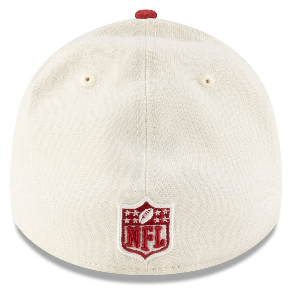 Arizona Cardinals New Era 2025 NFL Draft 39THIRTY Flex Hat Cream/Cardinal