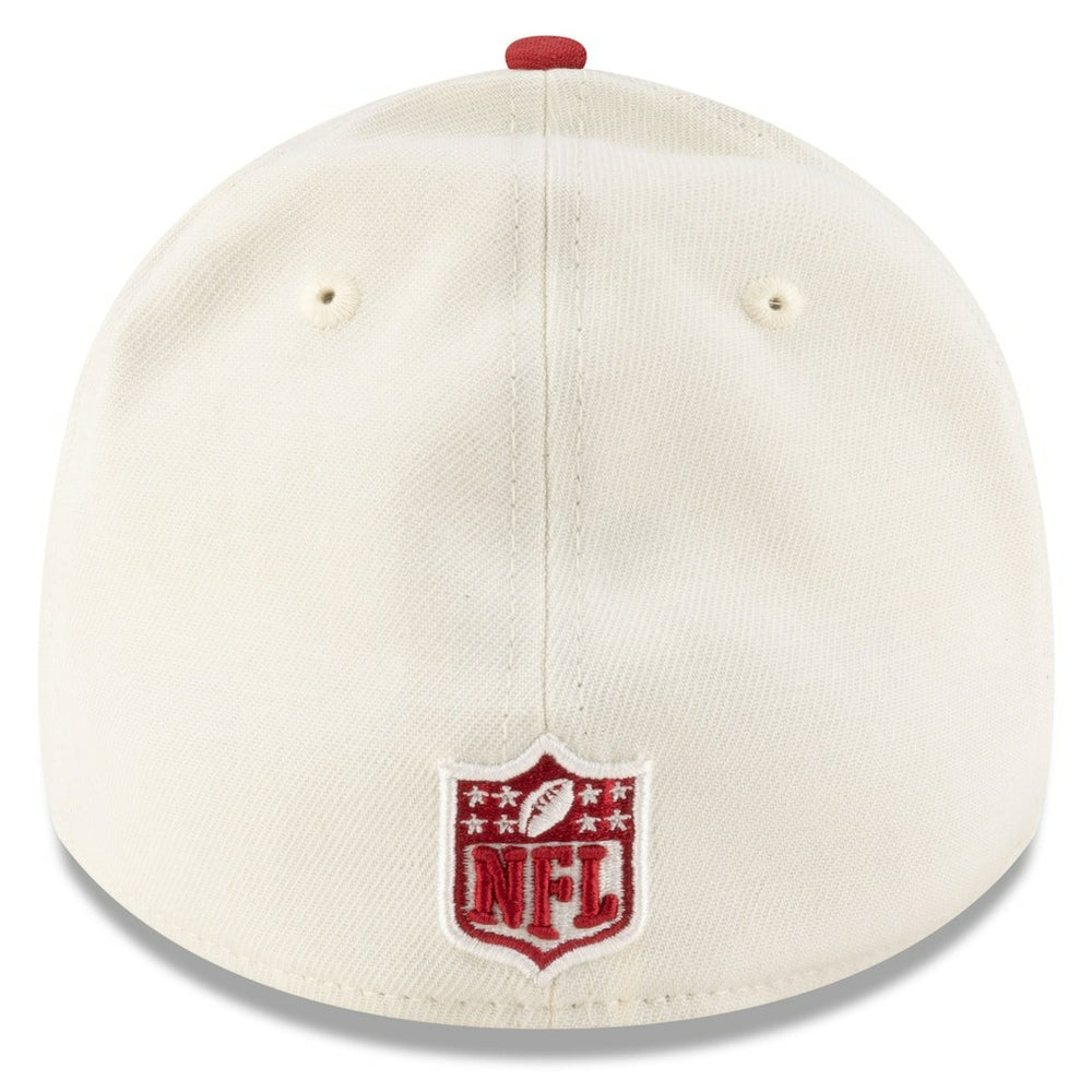 Arizona Cardinals New Era 2025 NFL Draft 39THIRTY Flex Hat Cream/Cardinal