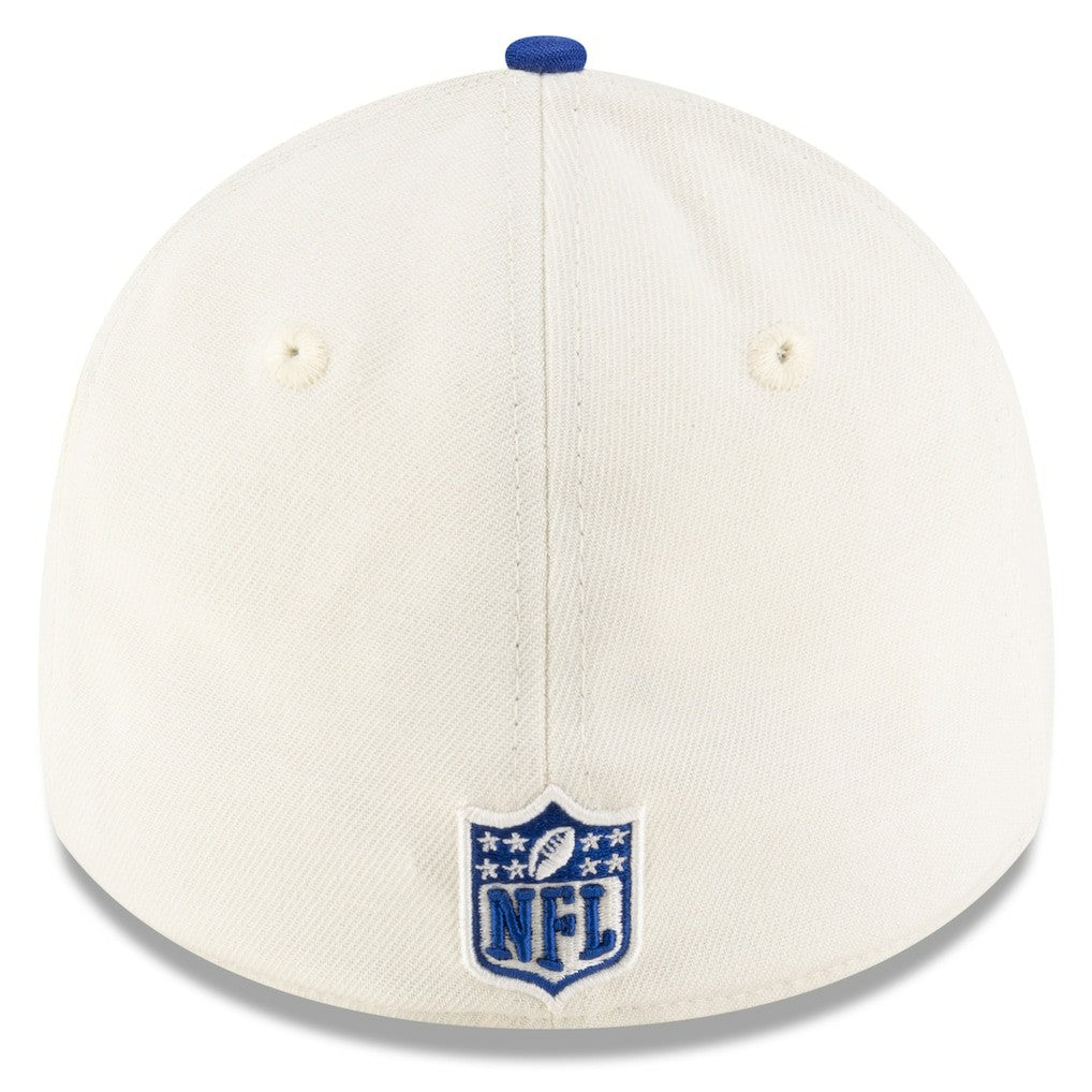 Buffalo Bills New Era 2025 NFL Draft 39THIRTY Flex Hat Cream/Royal