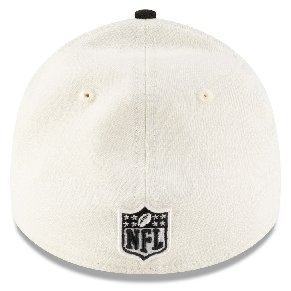 Cincinnati Bengals New Era 2025 NFL Draft 39THIRTY Flex Hat Cream/Black