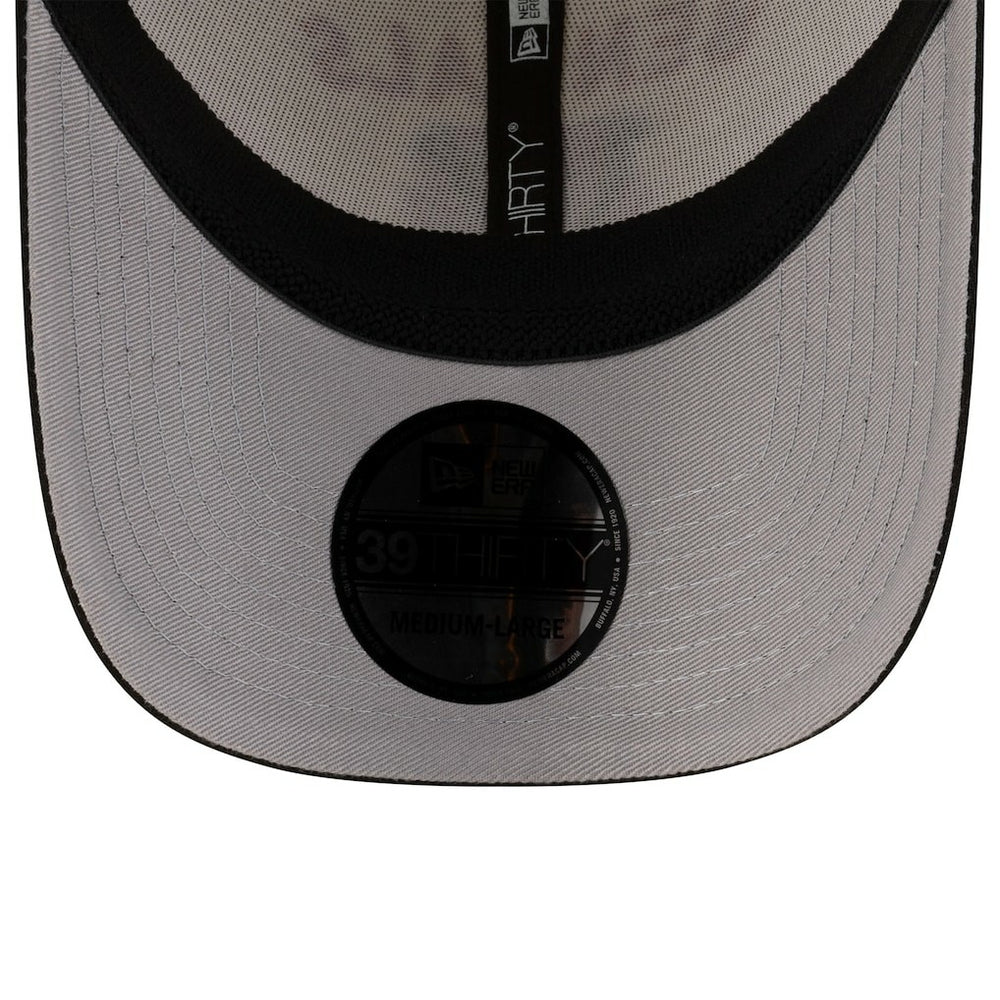 Cincinnati Bengals New Era 2025 NFL Draft 39THIRTY Flex Hat Cream/Black
