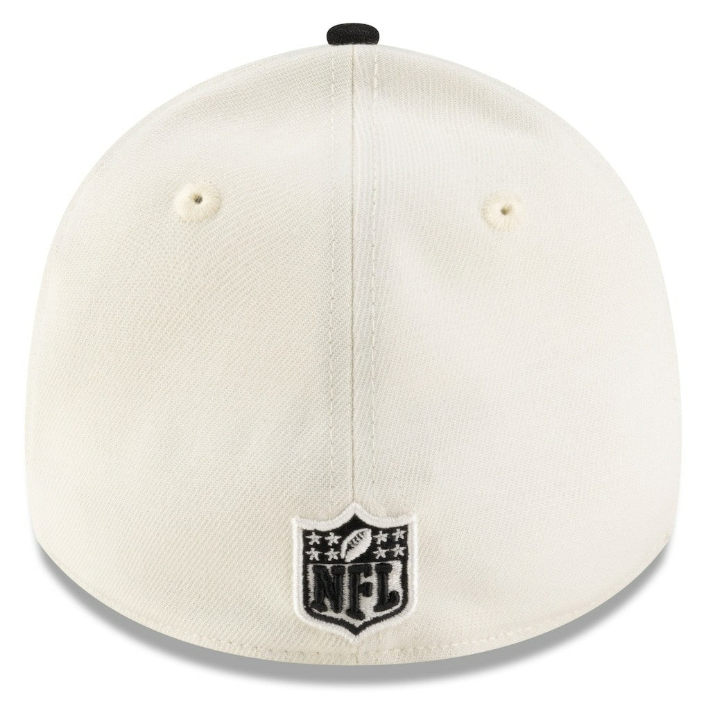 New Orleans Saints New Era 2025 NFL Draft 39THIRTY Flex Hat Cream/Black