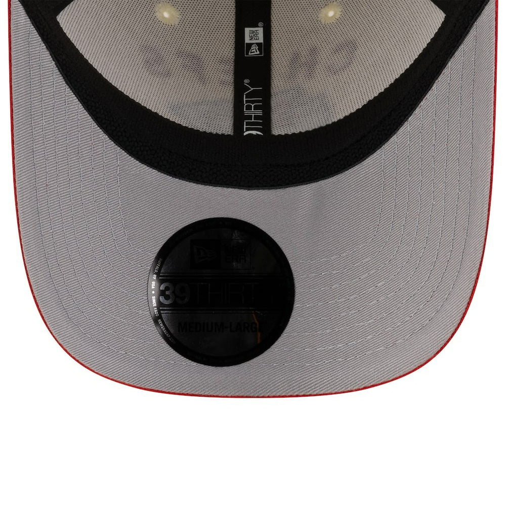 Kansas City Chiefs New Era 2025 NFL Draft 39THIRTY Flex Hat Cream/Red