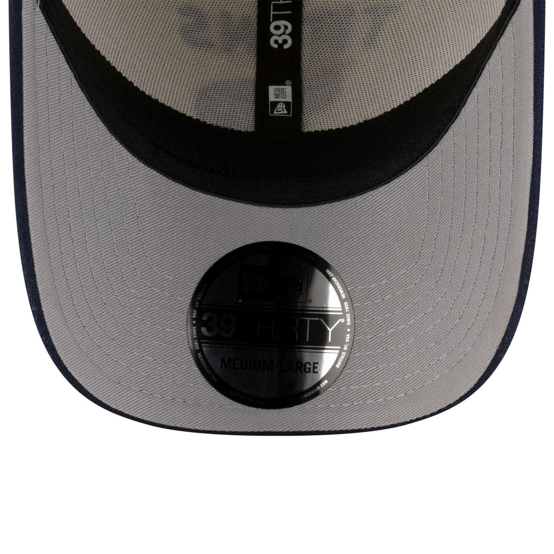 Tennessee Titans New Era 2025 NFL Draft 39THIRTY Flex Hat Cream/Navy