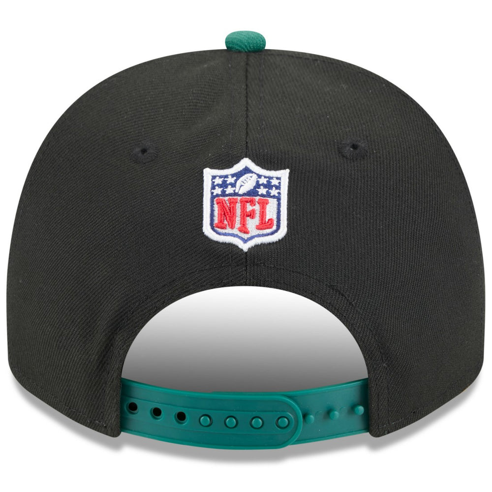 New York Jets New Era Youth 2025 NFL Draft A-Frame 9FIFTY Snapback Hat Black/Green