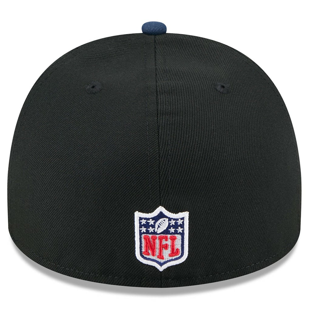Dallas Cowboys New Era 2025 NFL Draft On Stage A-Frame 59FIFTY Fitted Hat Black/Navy
