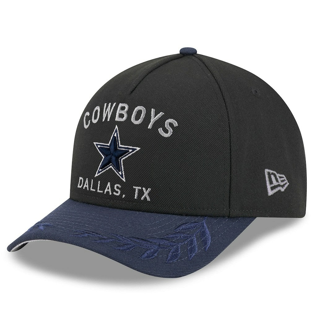 Dallas Cowboys New Era 2025 NFL Draft 39THIRTY Flex Hat Black/Navy